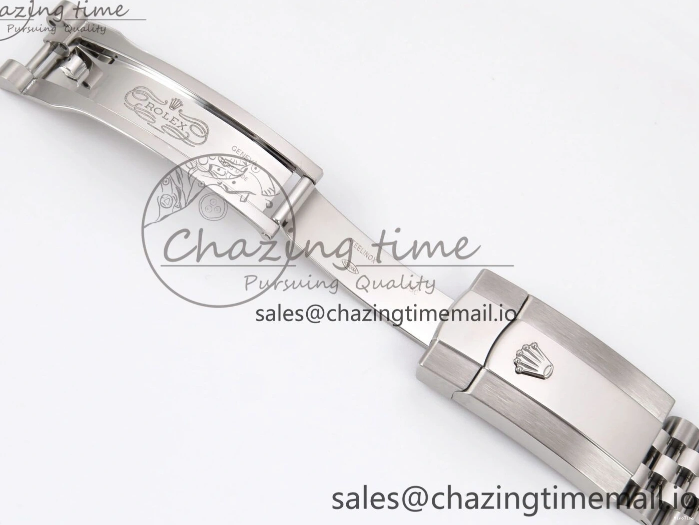MiroTime 0515 Timeless DateJust 41 126334 EWEF Best Edition Gray Diamonds Dial on Jubilee Bracelet A 1042